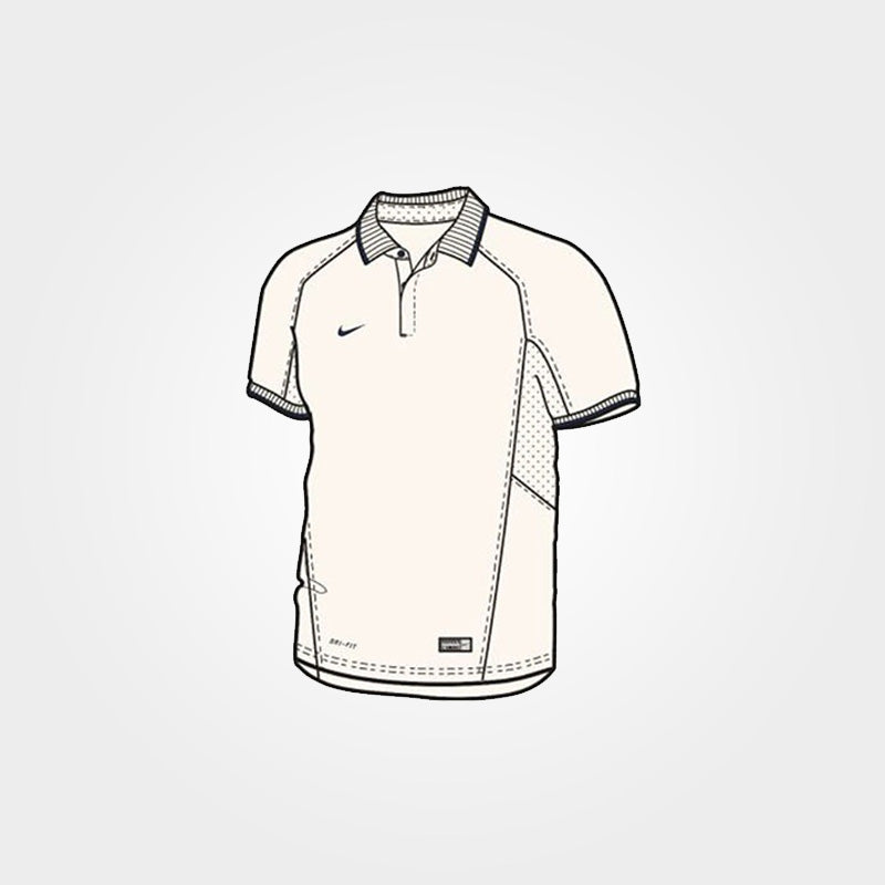 043 | Nike Hitmark White Cricket Uniform