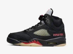 Air Jordan 5 Retro Gore-Tex Off Noir Fire Red Muslin Black DR0092-001