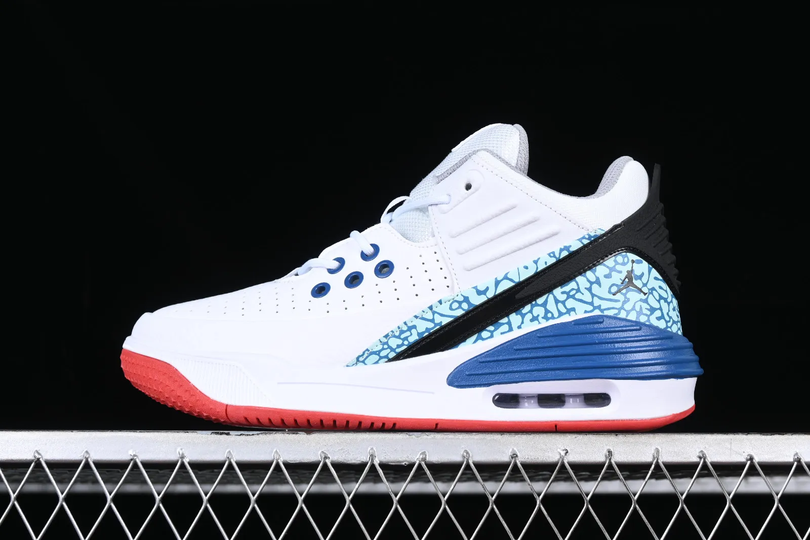 Air Jordan Max Aura 5 Blue Red White Black DZ4353-101