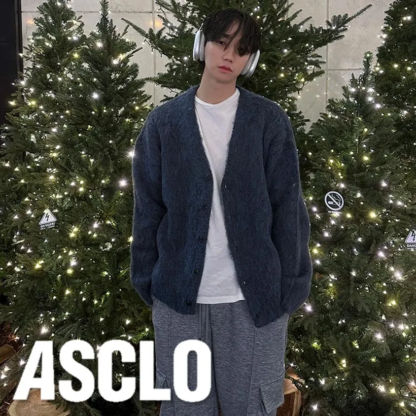 ASCLO  |Casual Style Unisex Wool Street Style Long Sleeves Oversized