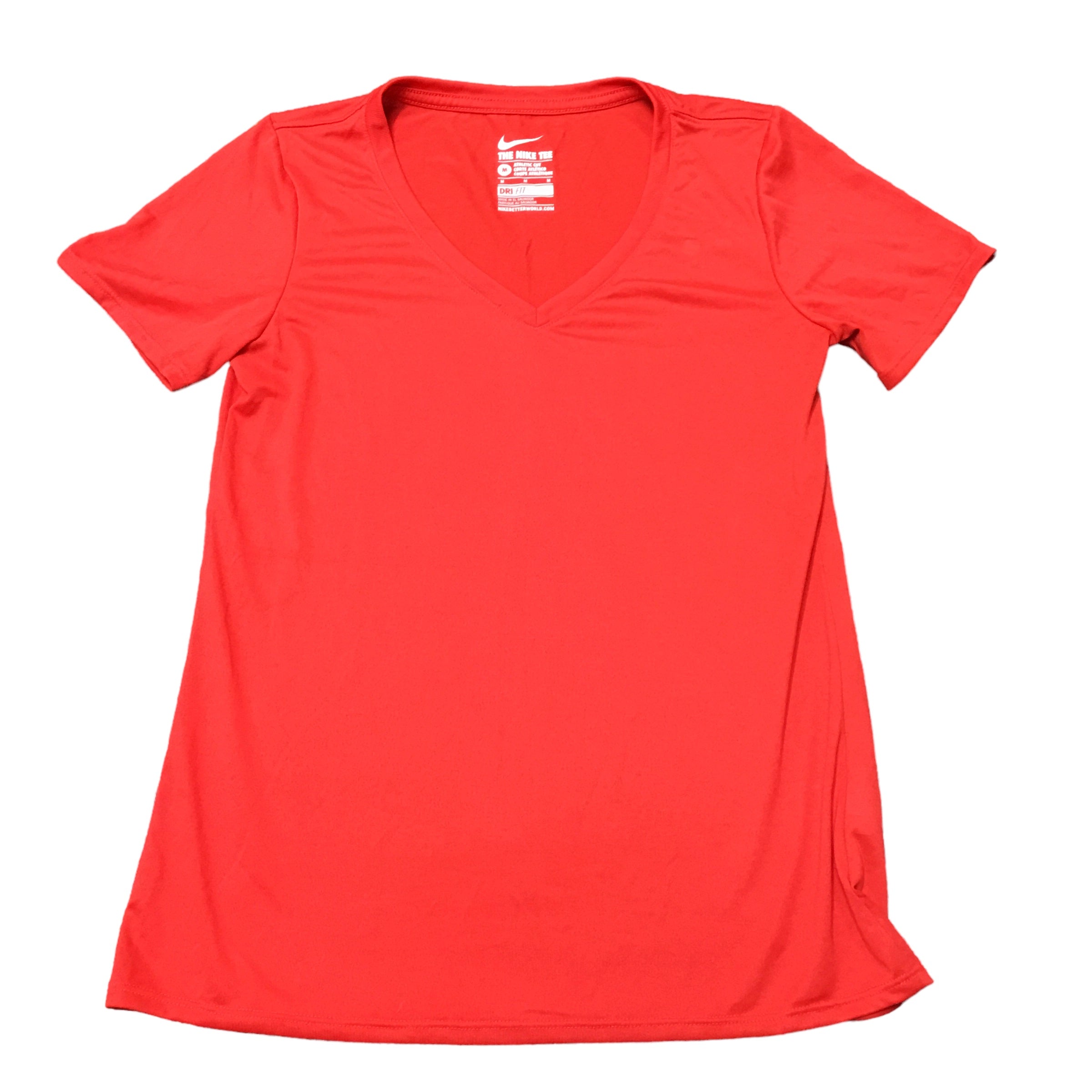 Athletic Top Short Sleeve By Nike Apparel  Size: M