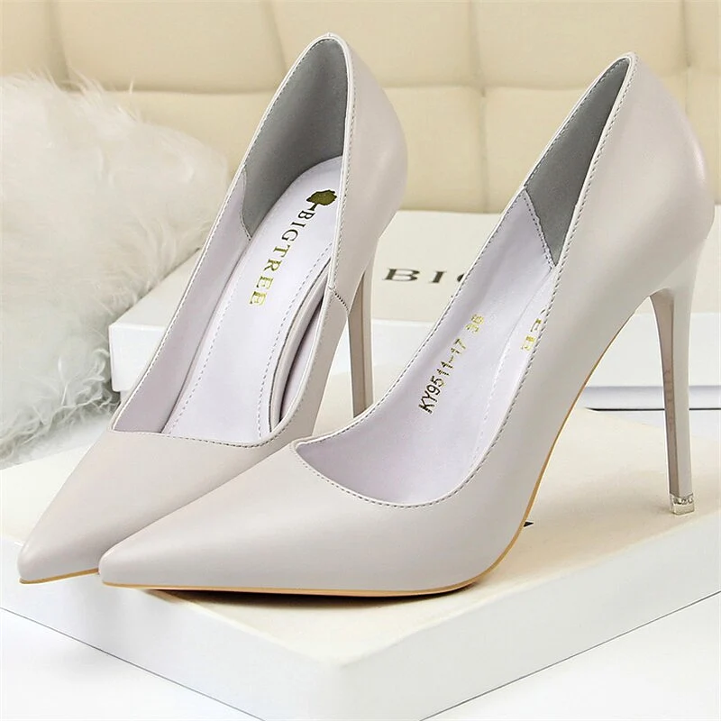 Blue High Heels Luxury  Stiletto Wedding Designed Pumps