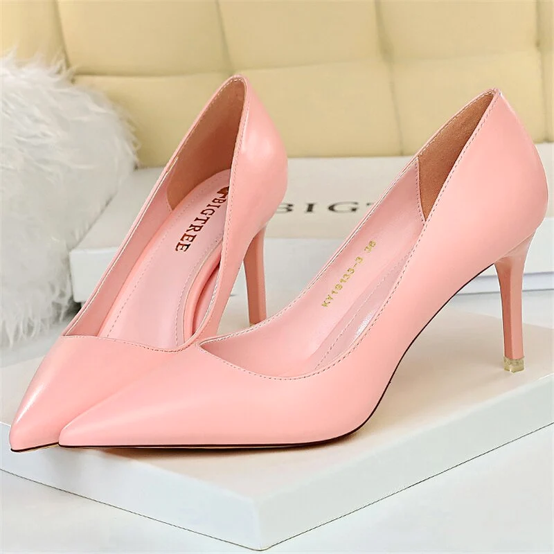 Blue High Heels Luxury  Stiletto Wedding Designed Pumps