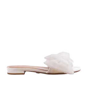 Bow Slide White Patent