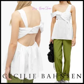 CECILIE BAHNSEN  |Casual Style Sleeveless Plain Party Style Elegant Style