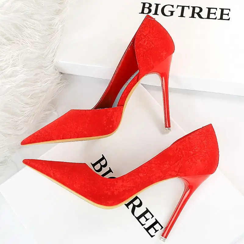 Designer New Women Pumps Pointed Toe High Heels