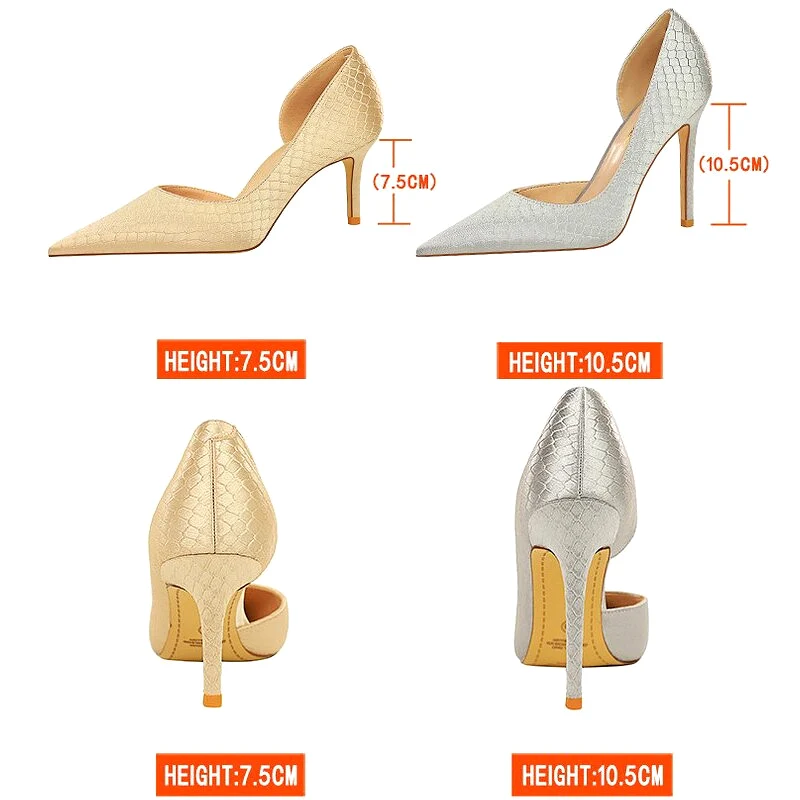 Designer New Women Pumps Pointed Toe High Heels