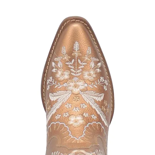 Dingo Primrose Bronze Western Boot