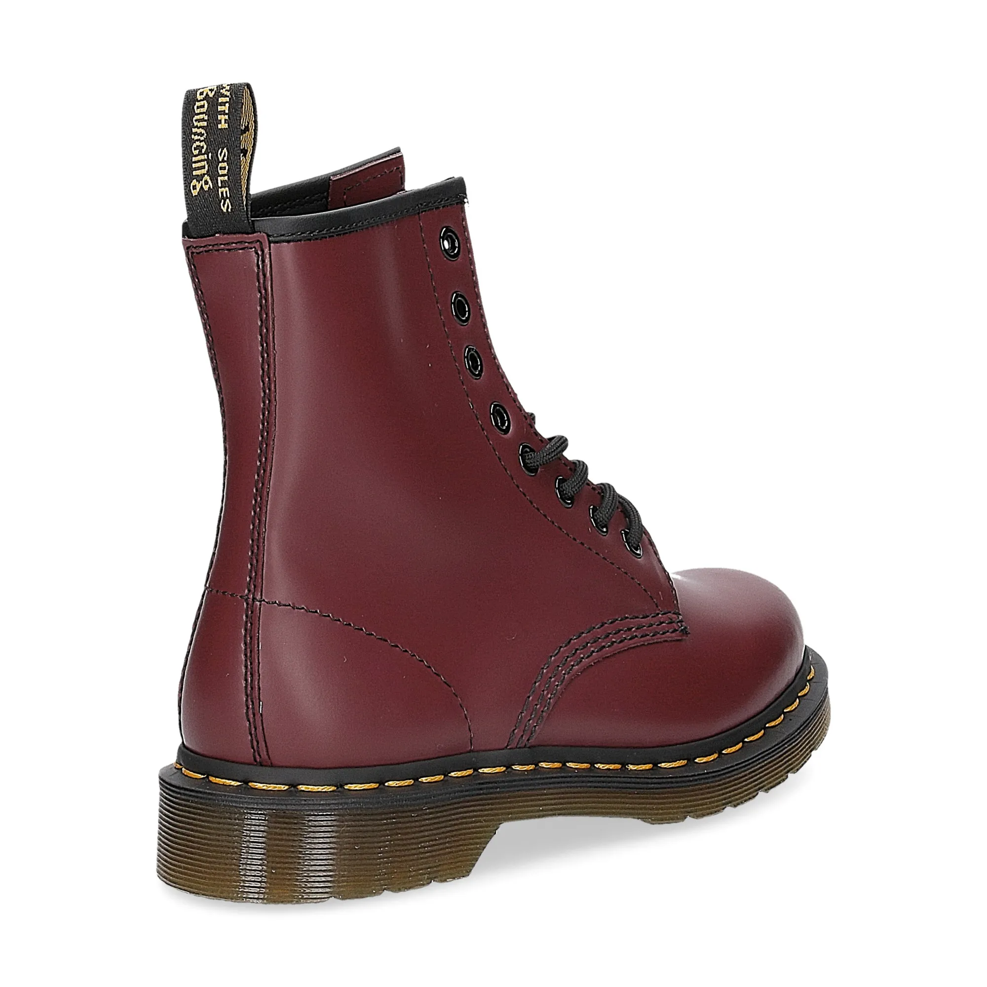 Dr. Martens Anfibio Donna 1460 cherry red smooth - Al Siletto | Al Siletto