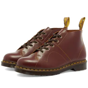 Dr. Martens Archive Church Monkey BootOxblood Vintage Smooth