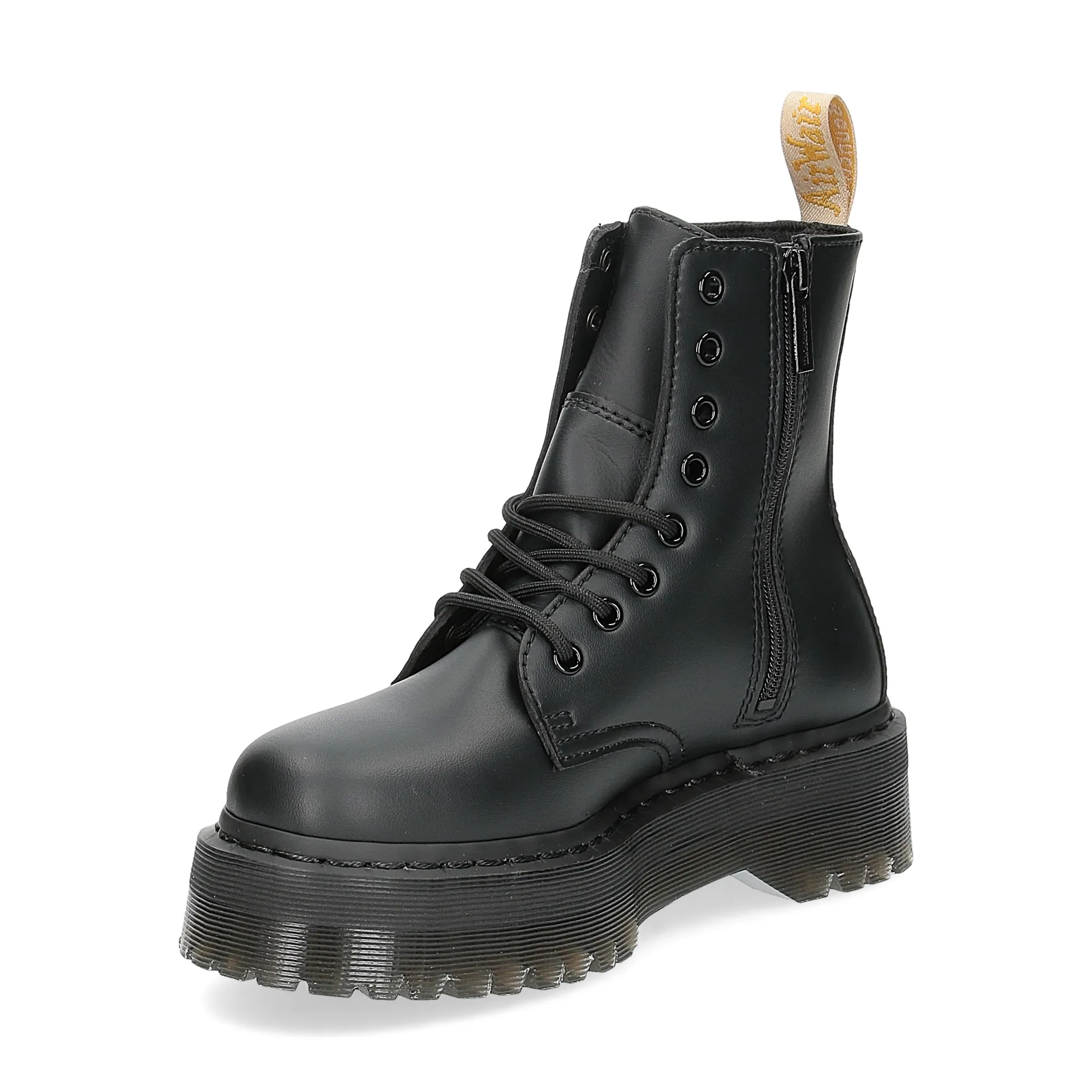 Dr. Martens Jadon II black mono felix rub of - Al Siletto | Al Siletto