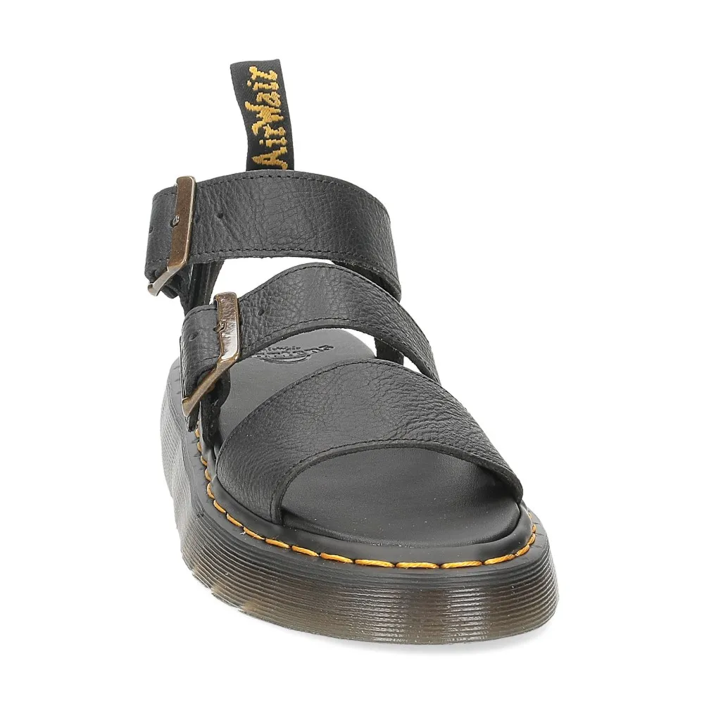 Dr. Martens Sandalo Gryphon Quad black pisa - Al Siletto | Al Siletto