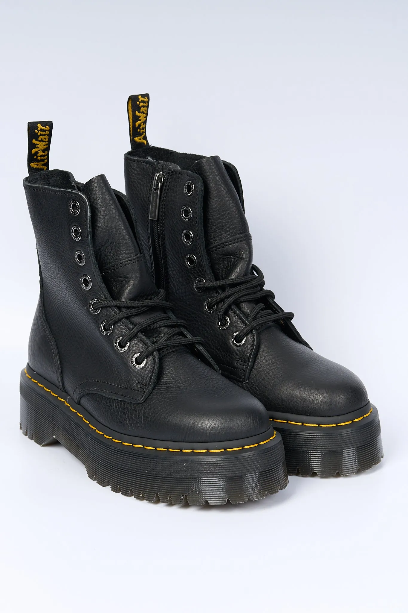 Dr. Martens Stivali Platform Jadon III Pisa Nero Donna