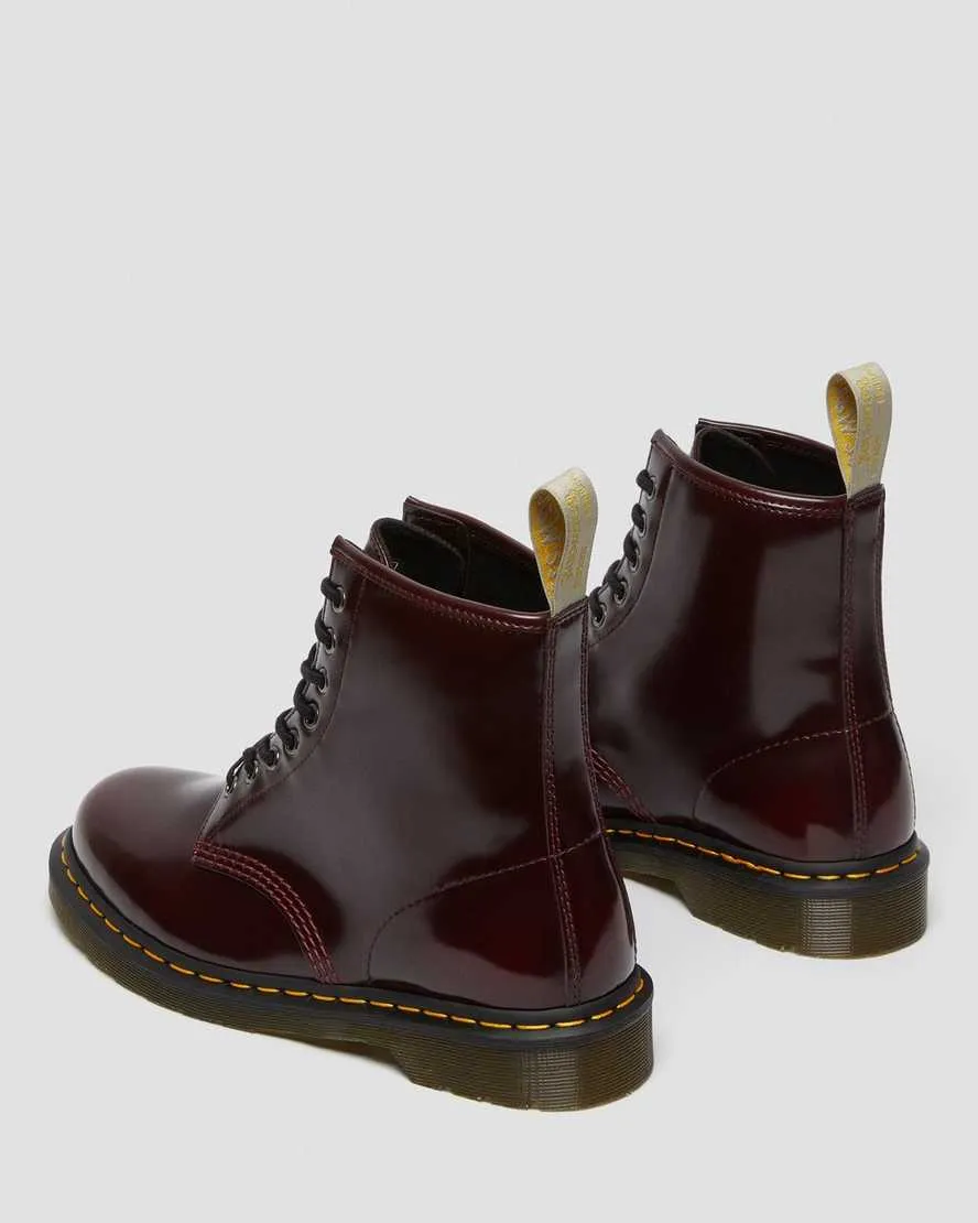 Dr Martens- 1460 Vegan Cherry Red Oxblood Rub Off