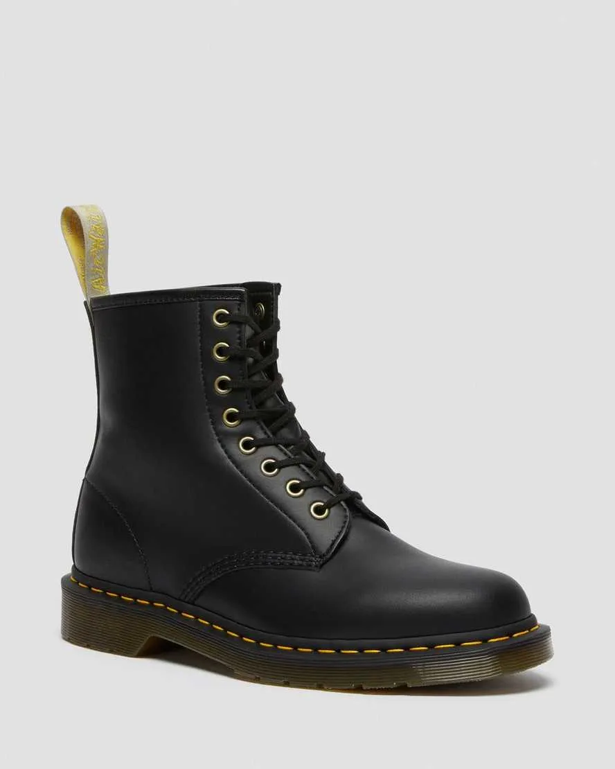 Dr Martens- 1460 Vegan Felix Rub Off Black