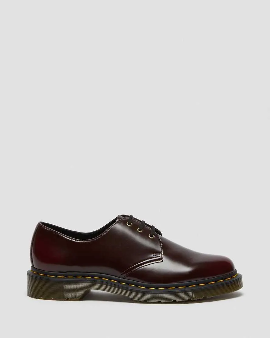 Dr Martens- 1461 Vegan, Cherry Red Oxford Rub Off