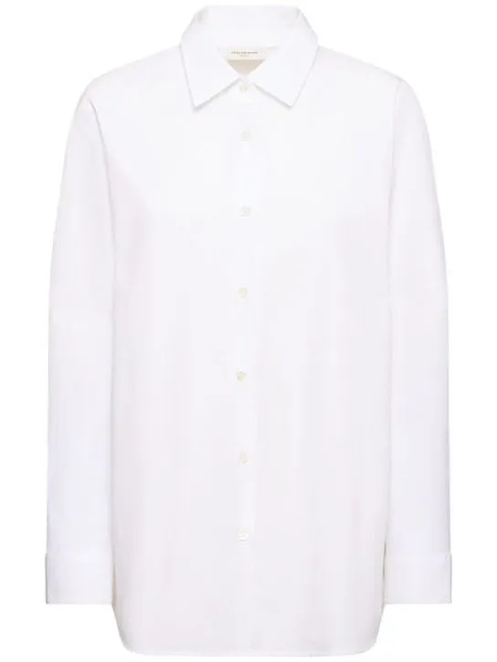 Dries Van Noten  |Casual Style Long Sleeves Plain Cotton Party Style