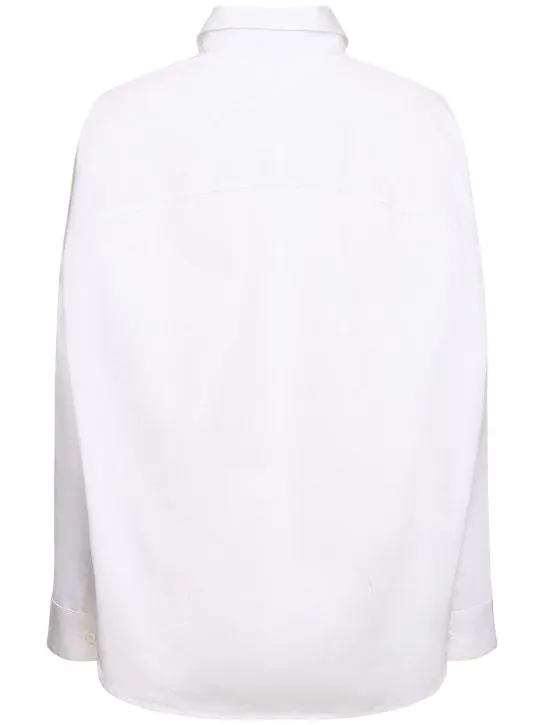 Dries Van Noten  |Casual Style Long Sleeves Plain Cotton Party Style