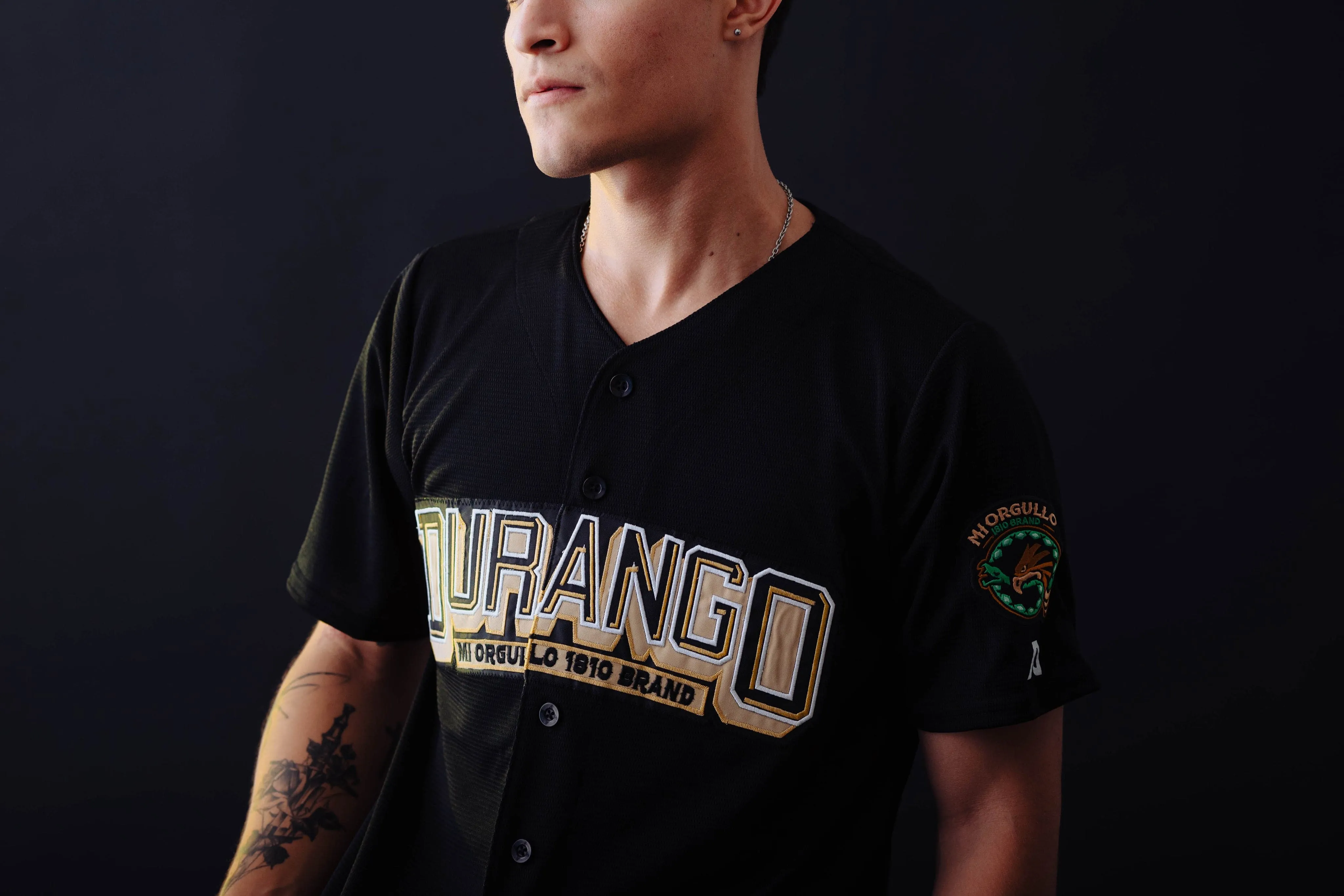 DURANGO BLK/OLD GOLD JERSEY