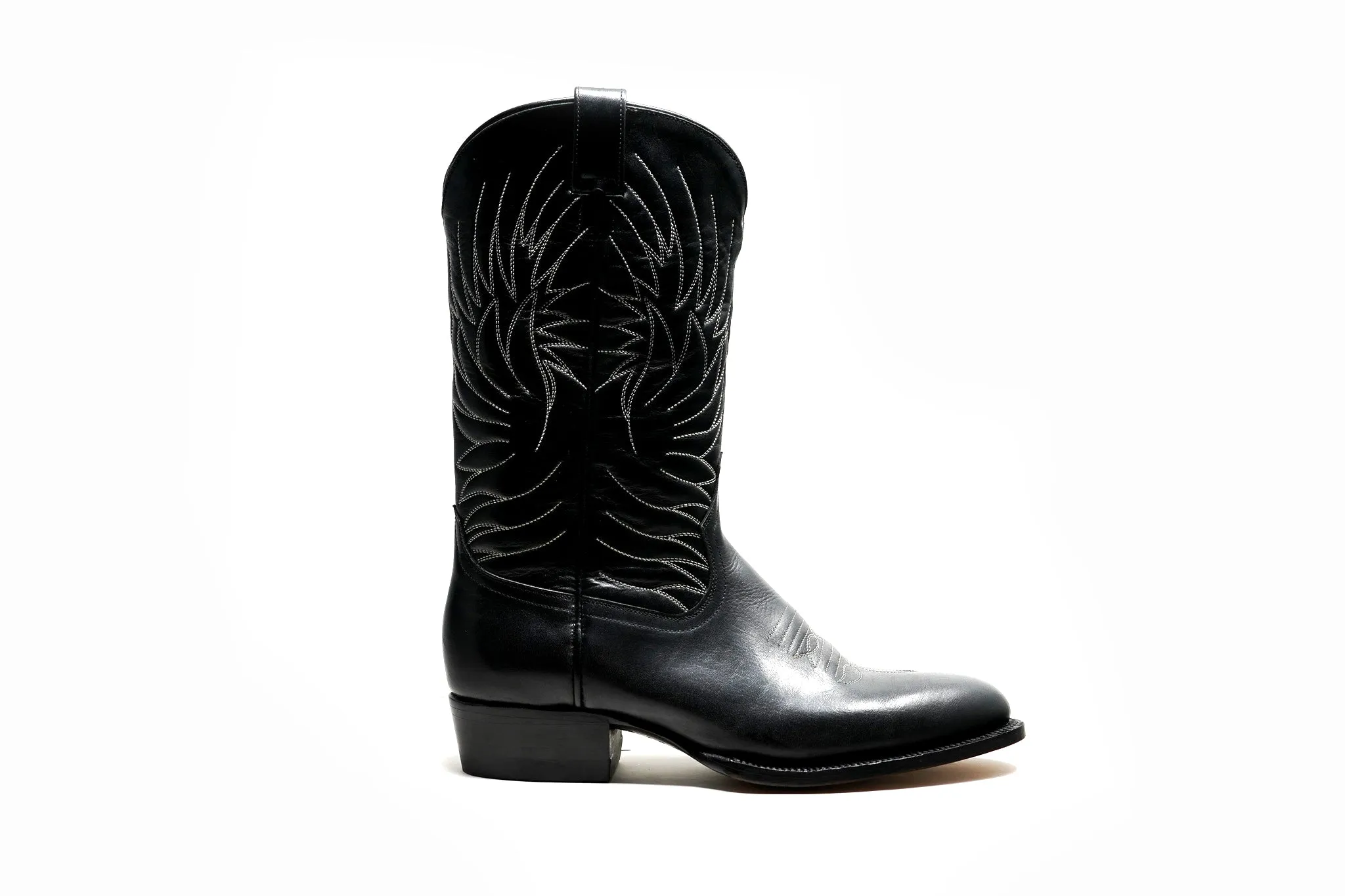 Durango Boots Black V2 - rubber half sole