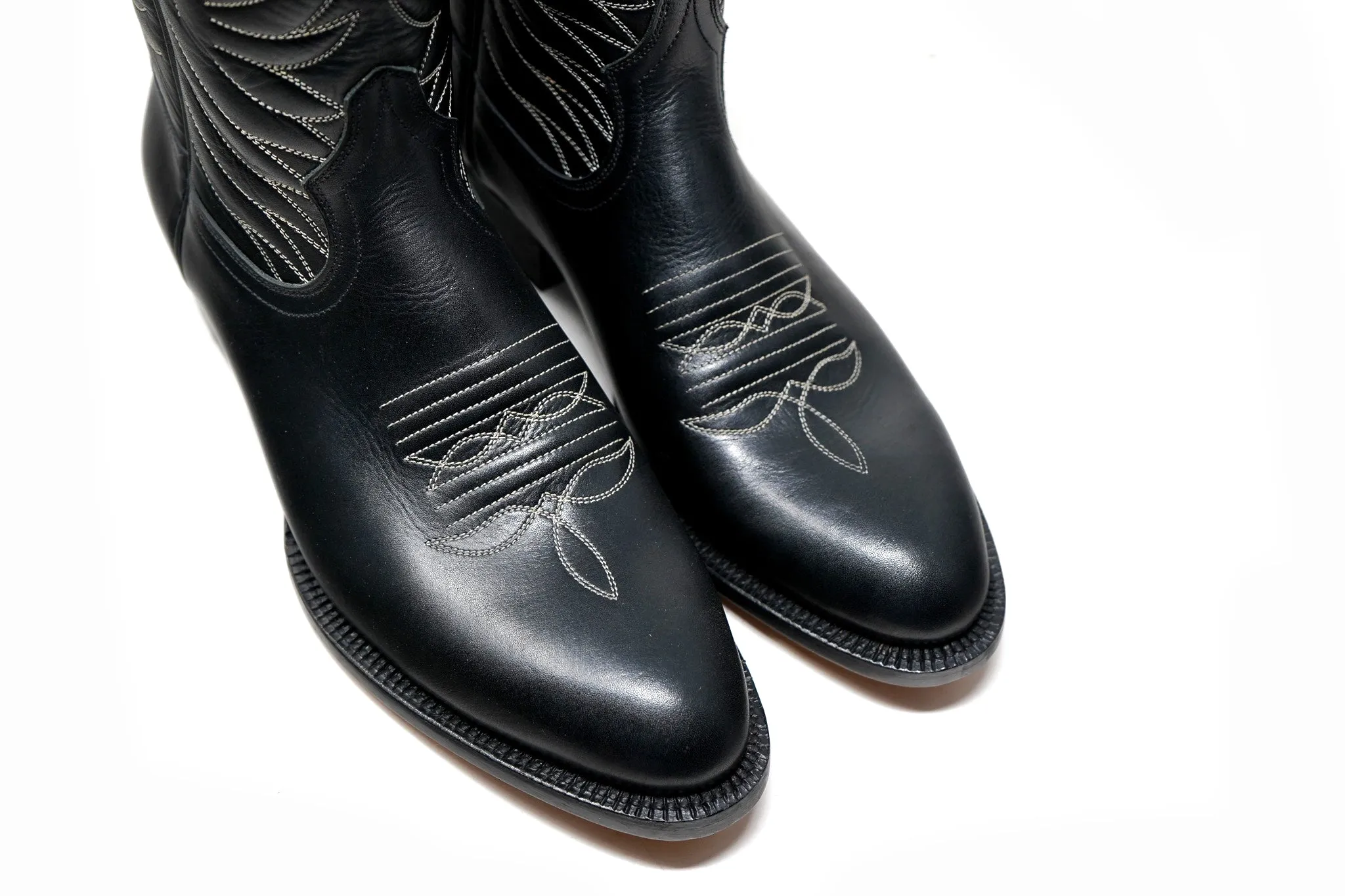 Durango Boots Black V2 - rubber half sole