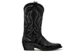 Durango Boots V4 Black in a while Crocodile