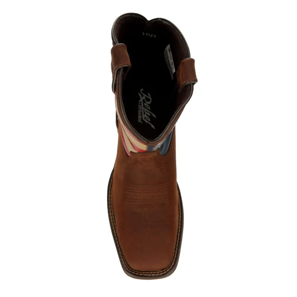 DURANGO  MENS FLAG WESTERN BOOT