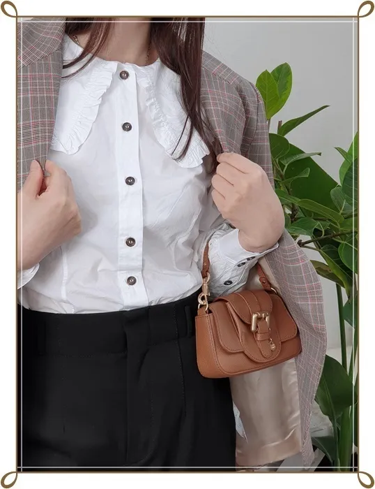 Ganni  |Long Sleeves Plain Cotton Party Style Office Style