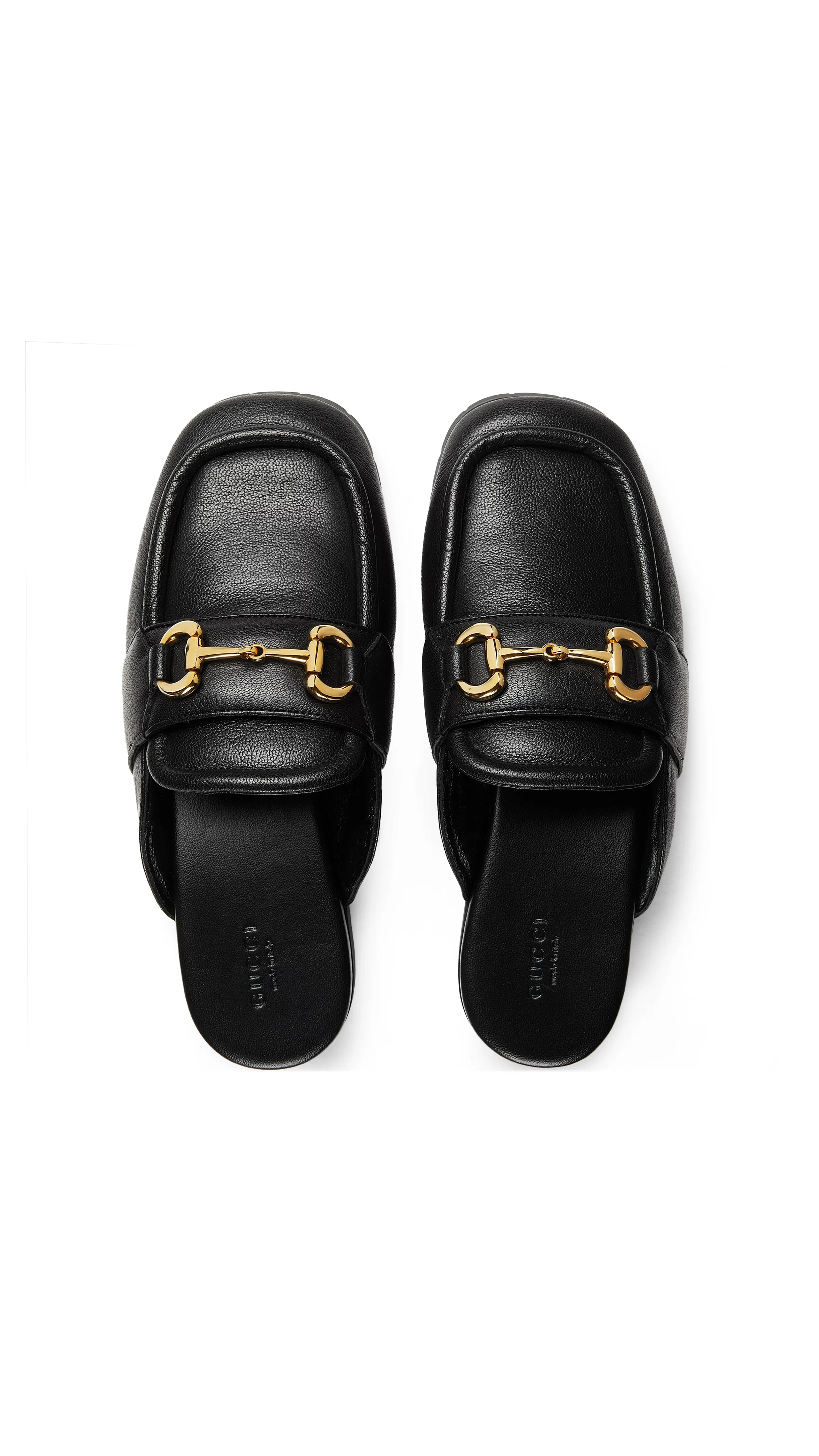 Horsebit Loafer Slipper - Black