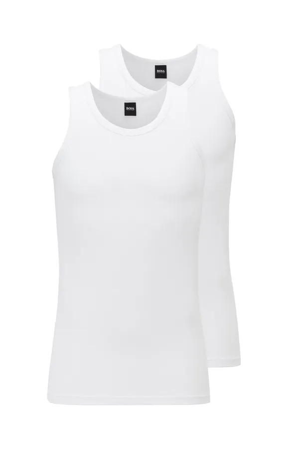 Hugo Boss Tank Top 2-Pack Premium White