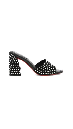 Jane Mule Strass Boum - Black