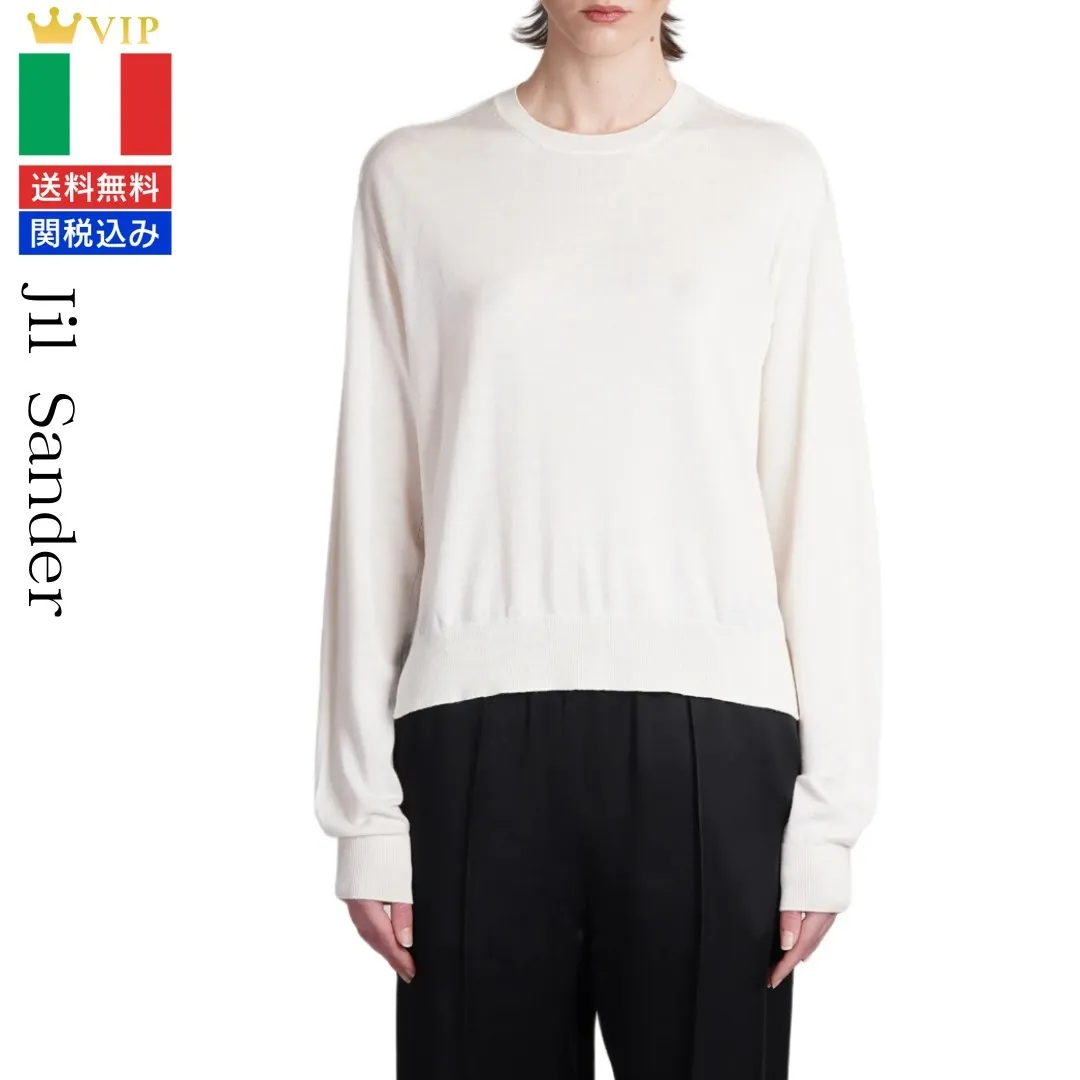 Jil Sander  |Casual Style Long Sleeves Plain Office Style Formal Style