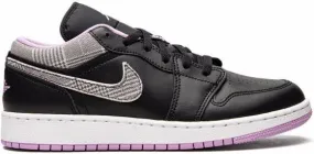 Jordan Kids Air Jordan 1 Low Houndstooth sneakers Black