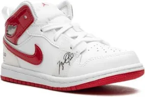 Jordan Kids Air Jordan 1 Mid Rookie Season sneakers White