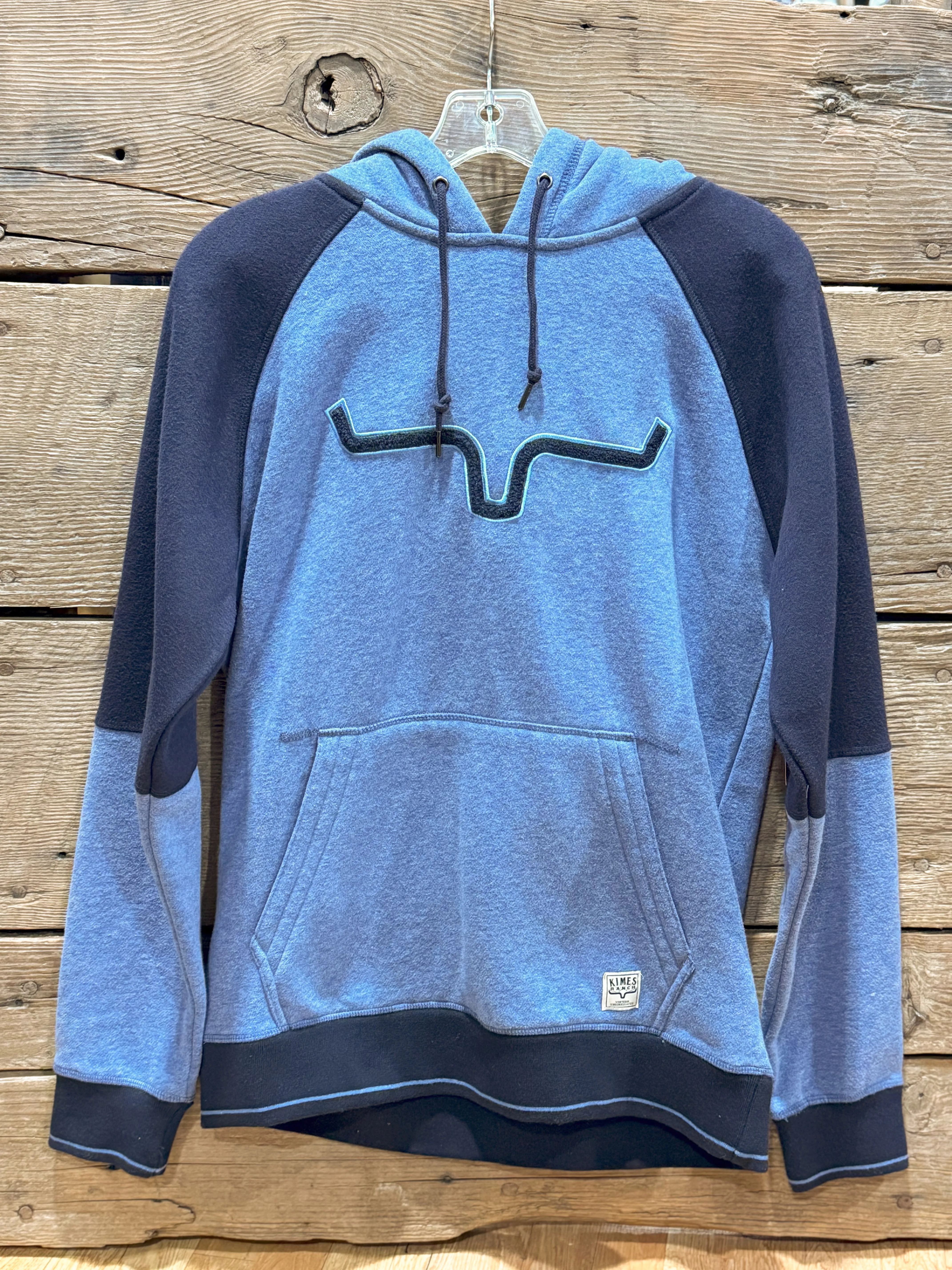 Kimes Ranch - Men’s Durango Hood Navy/Heather