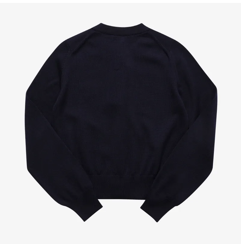 MAISON KITSUNE  |Casual Style Wool Street Style Long Sleeves Plain