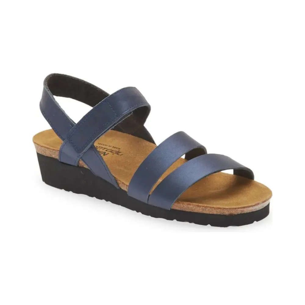 Naot Women's Kayla Sandal - Polar Sea Leather