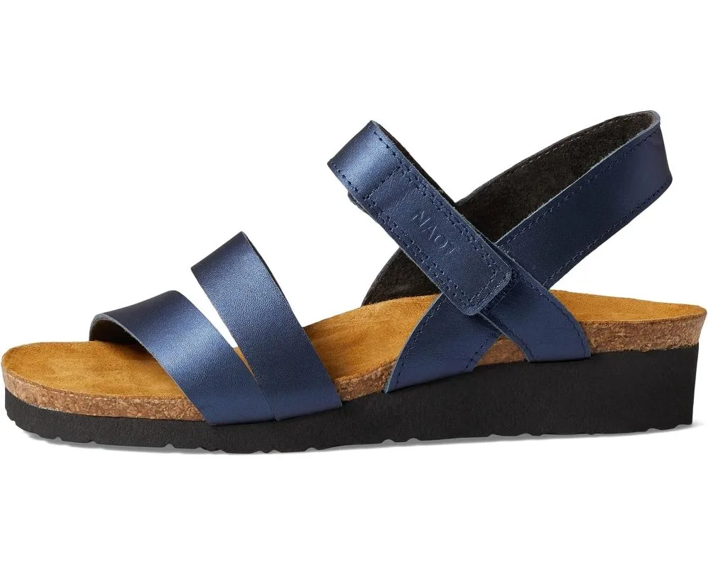 Naot Women's Kayla Sandal - Polar Sea Leather