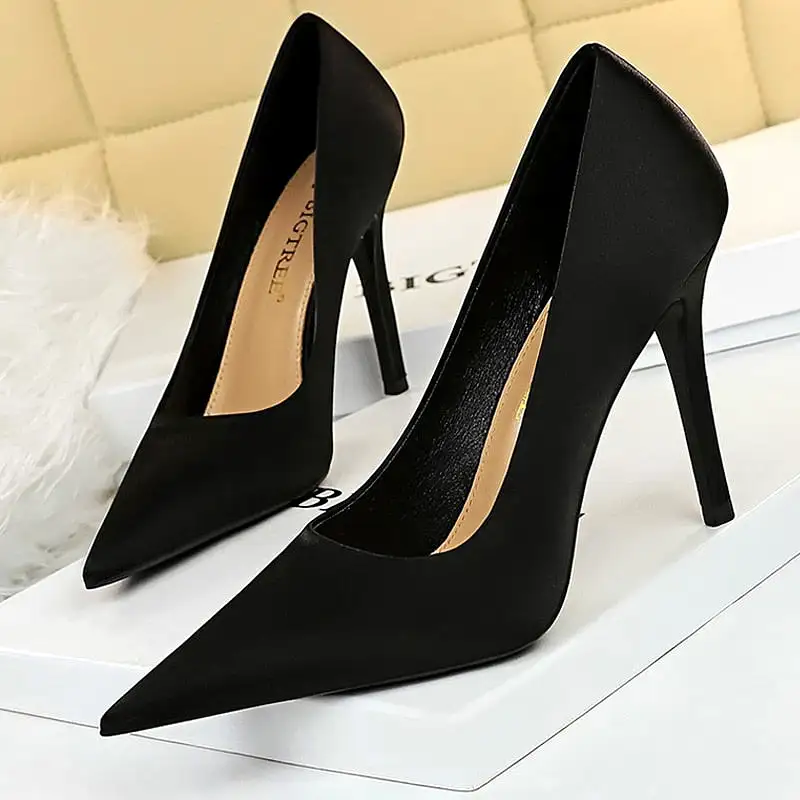 New Snake Pattern Women Pumps Sexy High Heels Party Shoes Stiletto