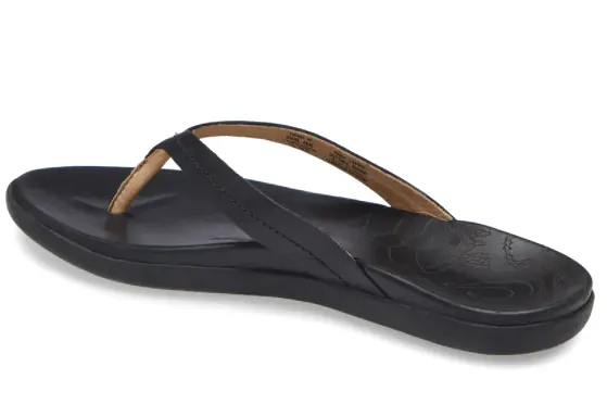 Olukai Honu - Black/Black