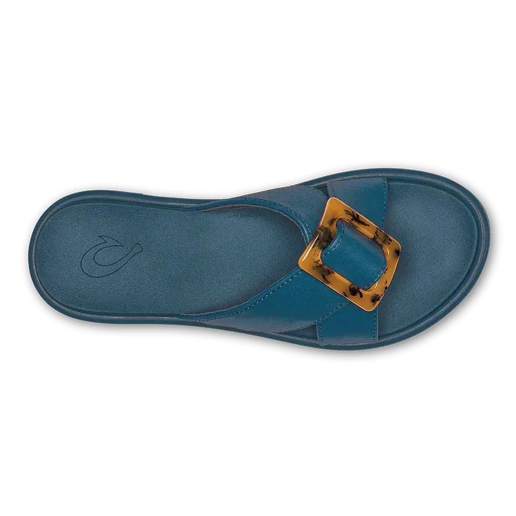 Olukai's Women's La'i Slide Blue