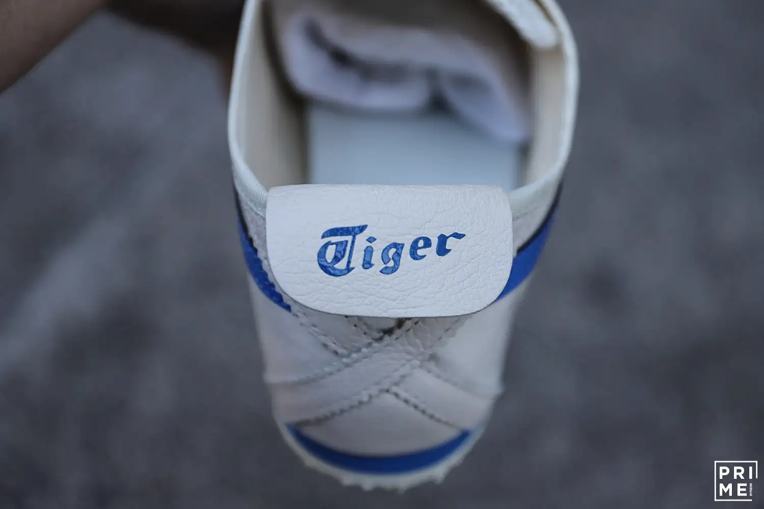 Onitsuka Tiger Mexico66 Slip on Cream/classic Blue (D3K0Q-0042)