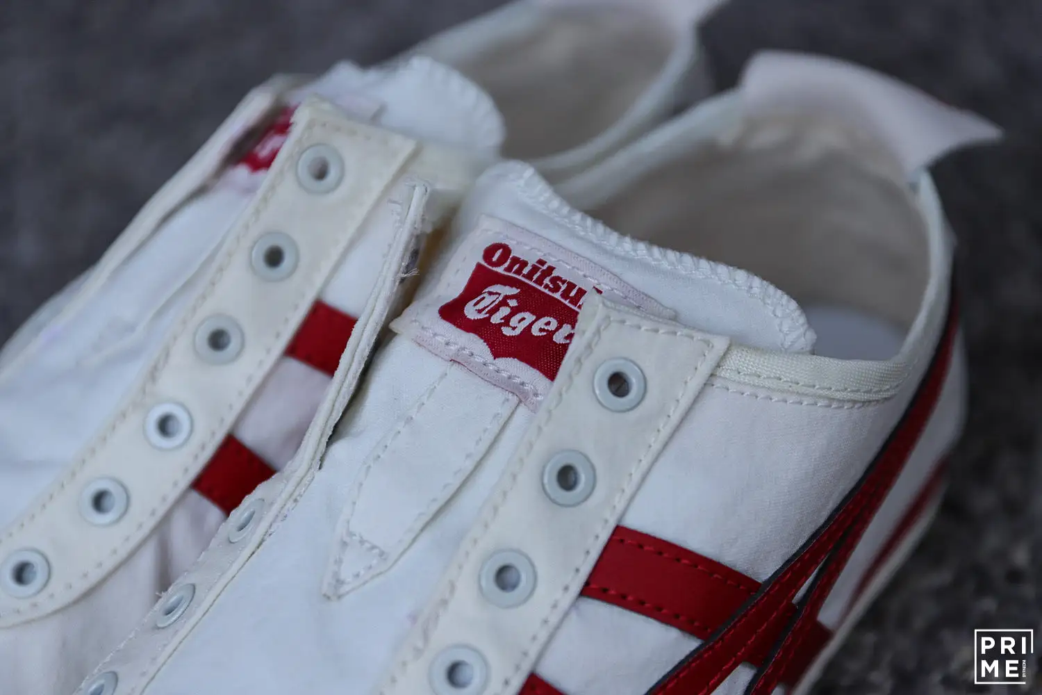 Onitsuka Tiger Mexico66 Slip on Cream/Red (D3K0Q-0023)