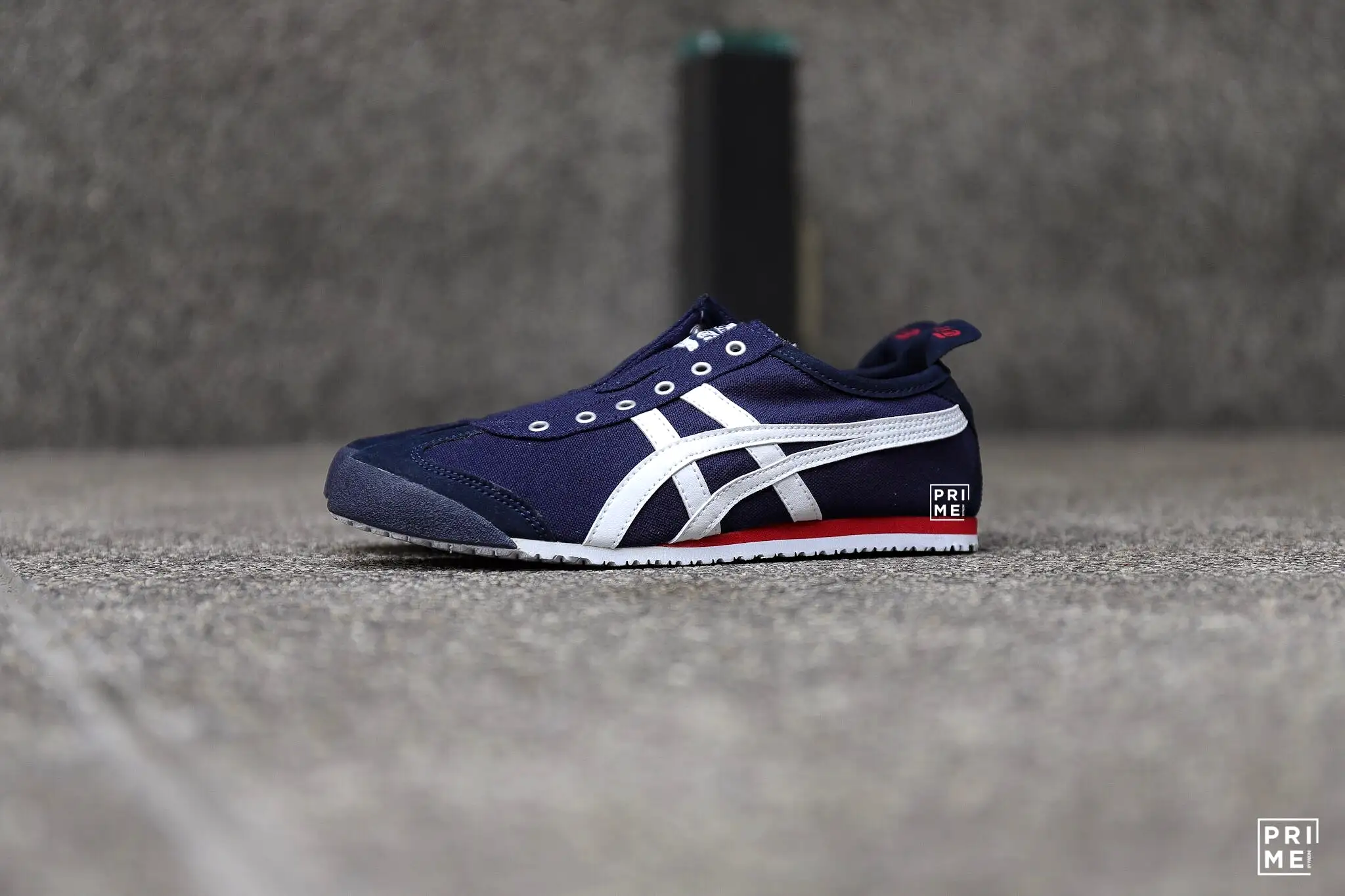 Onitsuka Tiger Mexico66 Slip on Navy/Off White (D3K0N-5099)