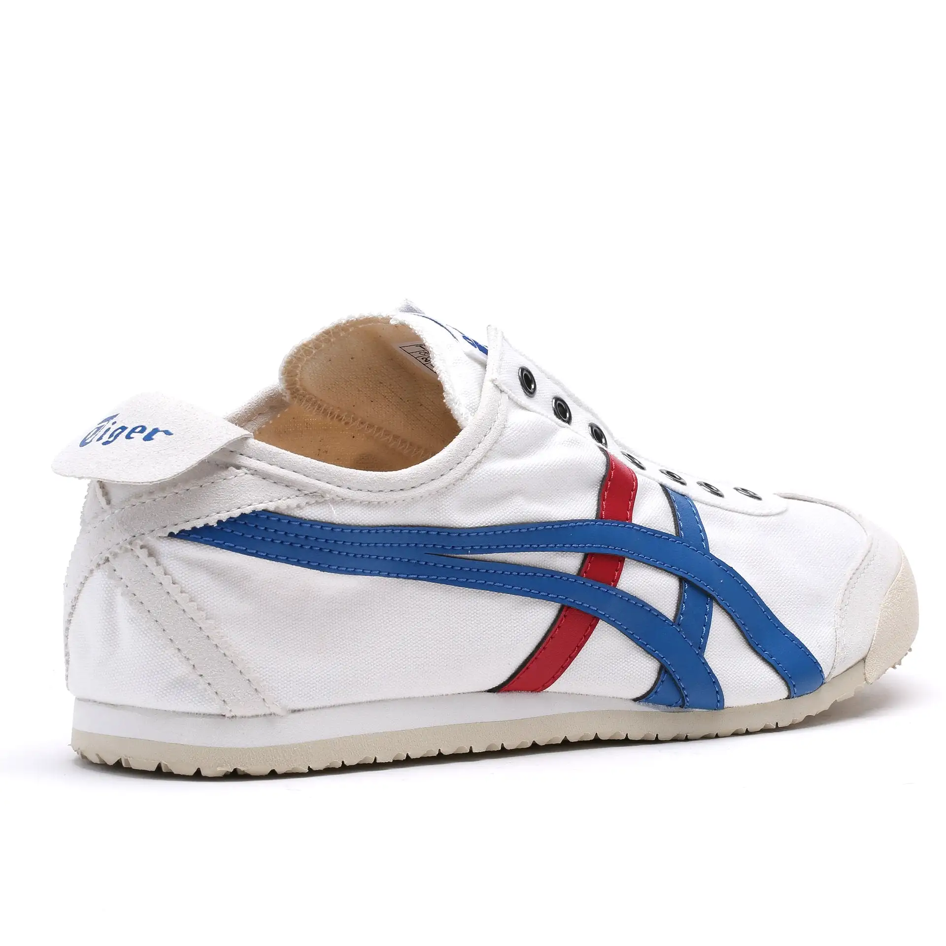 Onitsuka Tiger Mexico66 Slip on White/Tri color (D3K0N-0143)