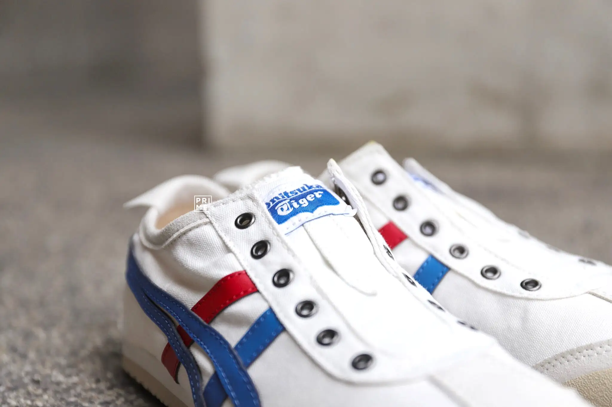 Onitsuka Tiger Mexico66 Slip on White/Tri color (D3K0N-0143)