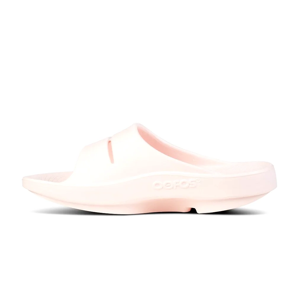 OOFOS Women's OOahh Slide Sandal - Blush