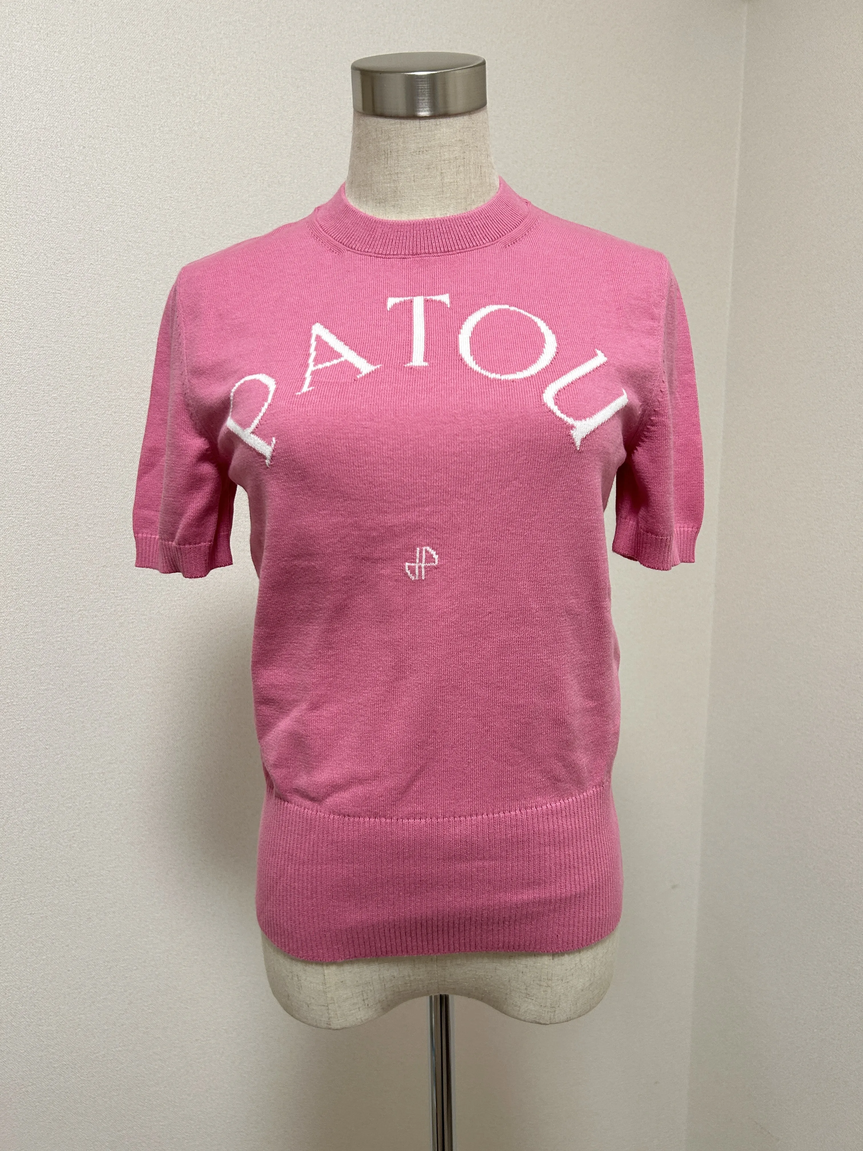 PATOU  |Casual Style U-Neck Short Sleeves Formal Style  Logo