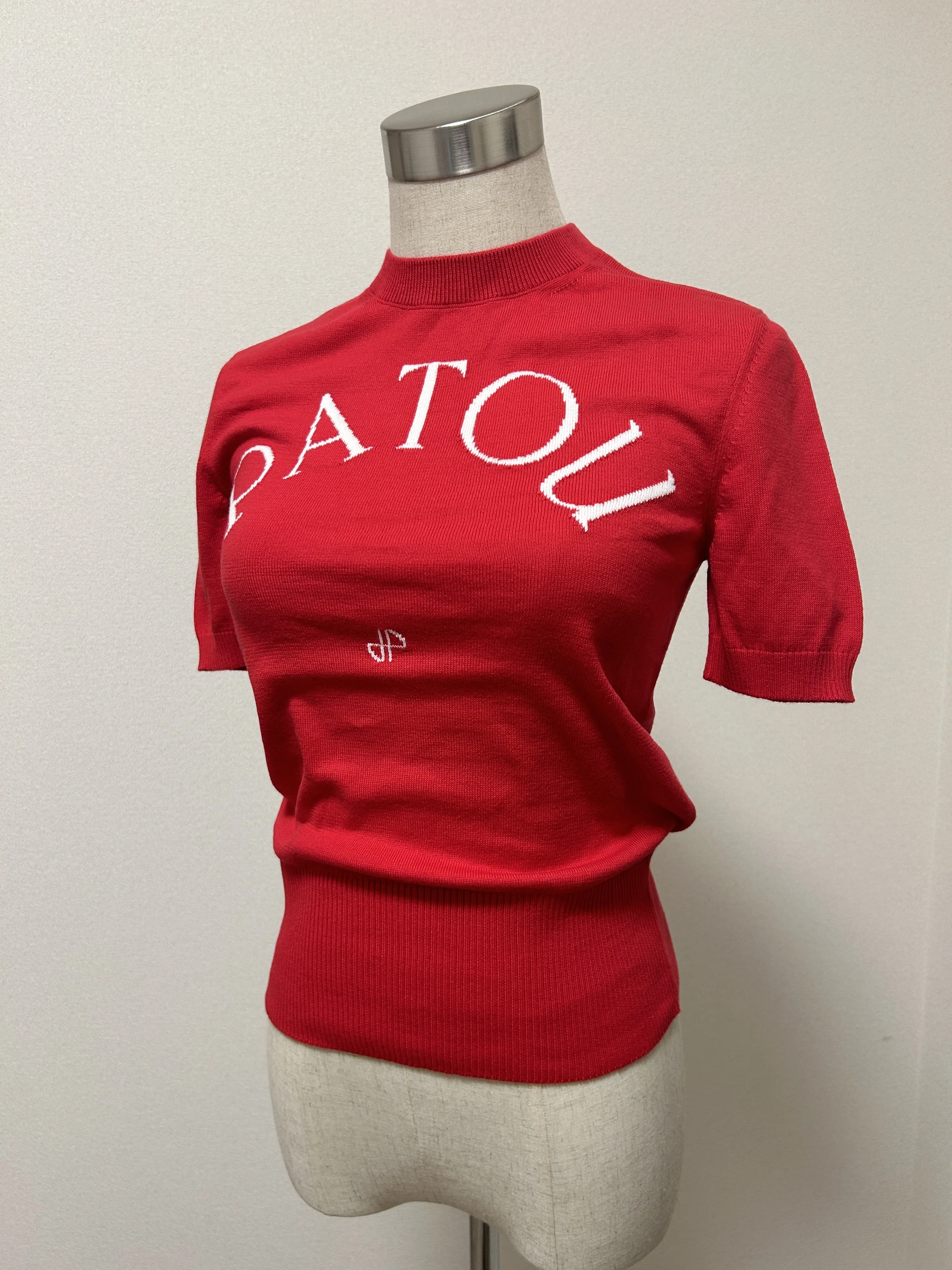 PATOU  |Casual Style U-Neck Short Sleeves Formal Style  Logo