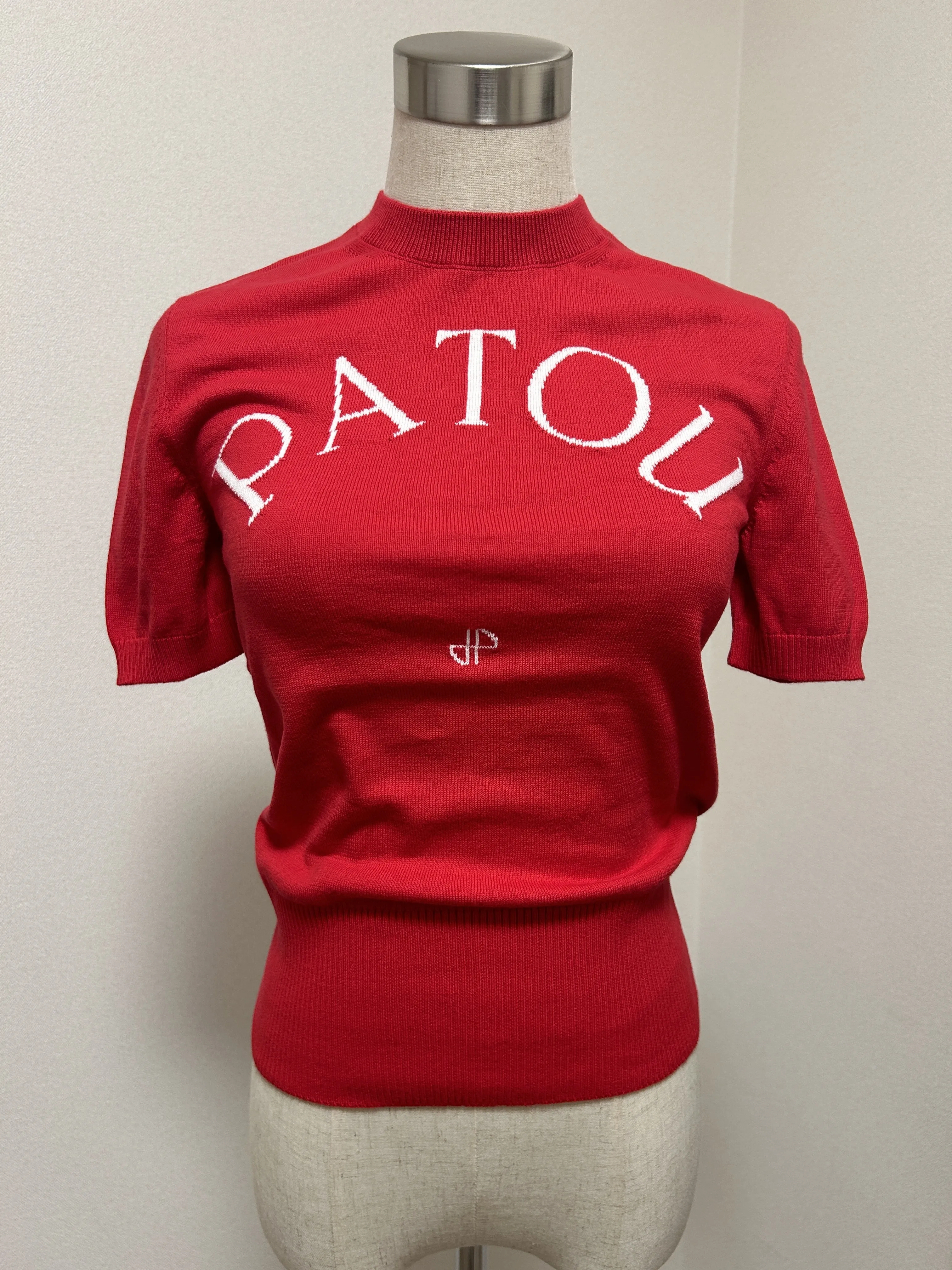 PATOU  |Casual Style U-Neck Short Sleeves Formal Style  Logo